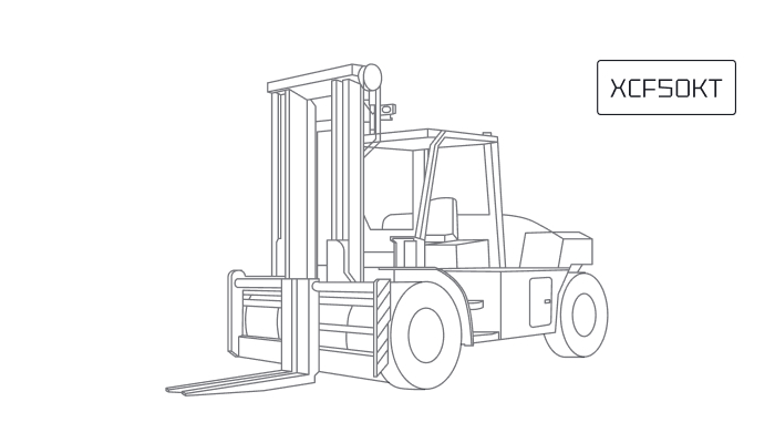 Вилочный погрузчик XCMG XCF50KT