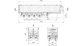 Полуприцеп зерновоз CAT500 49м3