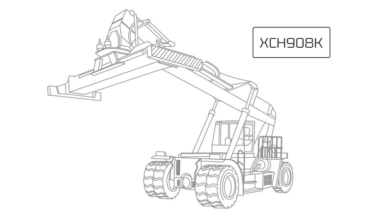 Перегружатель контейнеров XCMG XCH908K