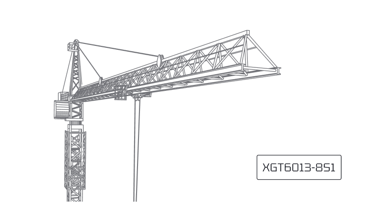 Башенный кран XCMG XGT6013-8S1