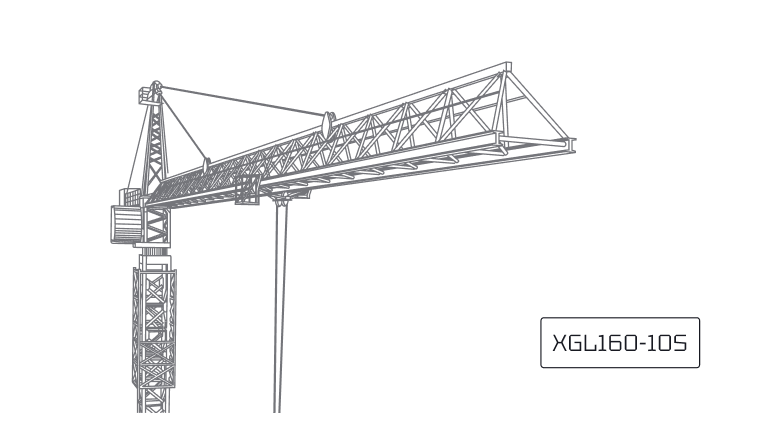 Башенный кран XCMG XGL160-10S