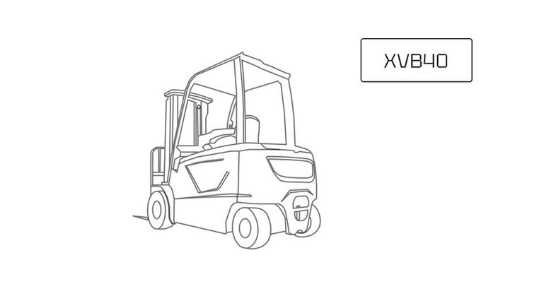 Вилочный погрузчик XCMG XVB40